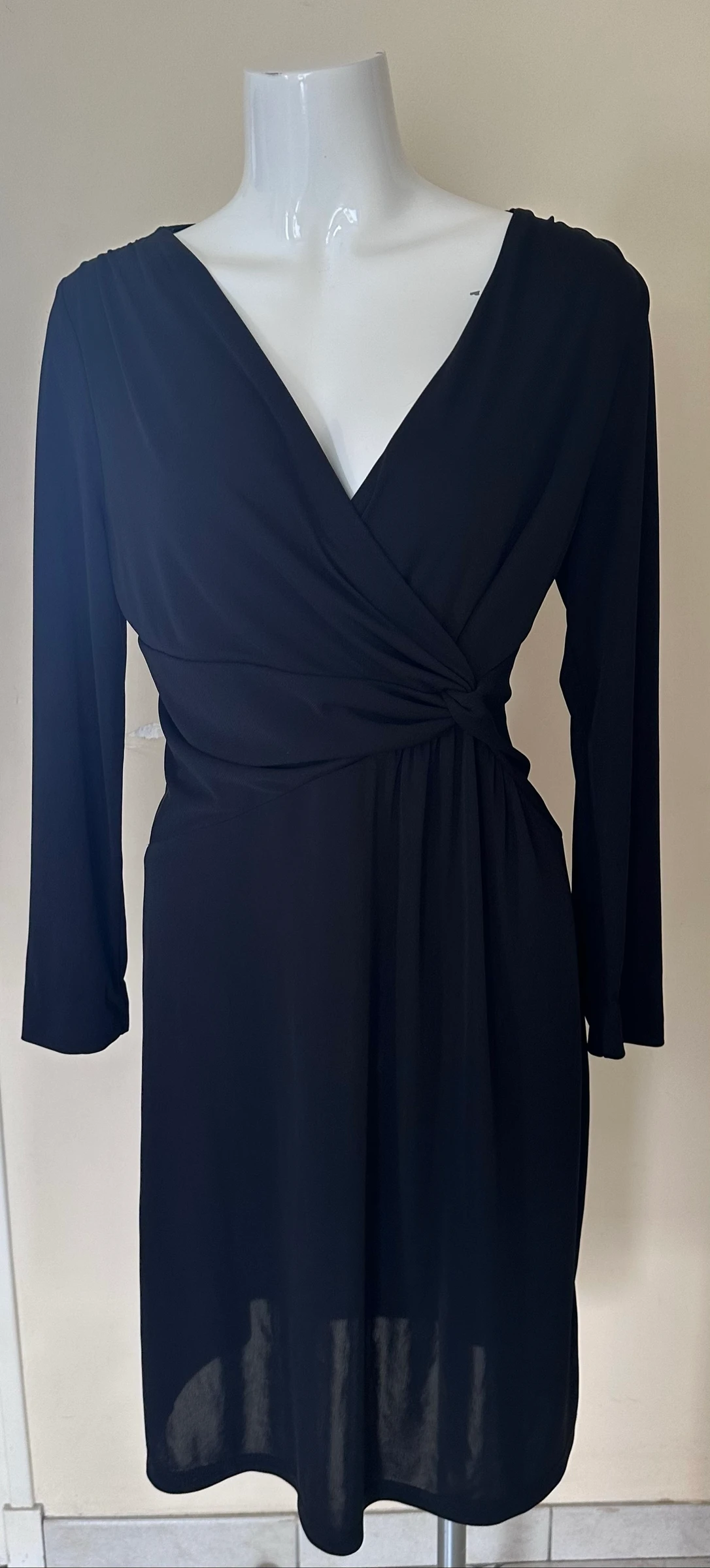 Chic Black Sublime Dress Jacqueline Riu – Size 44 – Impeccable Condition – photo 6